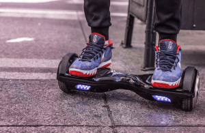 Professional hoverboard with LED lights